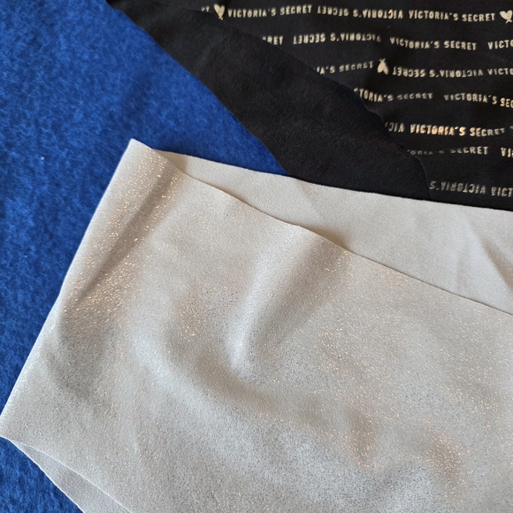 Victoria's Secret Black and Silver Panties Set. NWT. Size XL - Picture 4 of 6